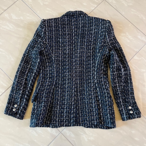 #2105 L'AGENCE hudson tweed jacket 4, Theory Tank S, Ralph Lauren Pants 4 - Picture 10 of 16